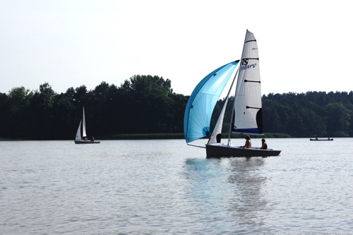 Unsere Segelboote auf dem Stolpsee