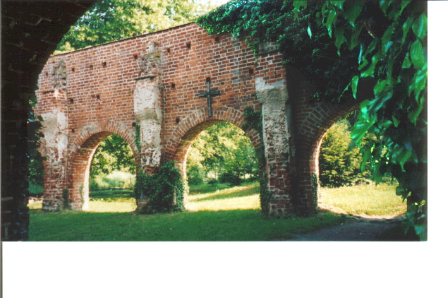 Die Ruine des Zisterzienserklosters Himmelpfort.